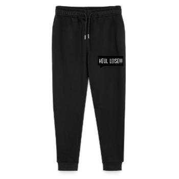 Heul leise - Stanley/Stella Teenager Bio Jogginghose Mini Mover  - Schwarz - Vorne
