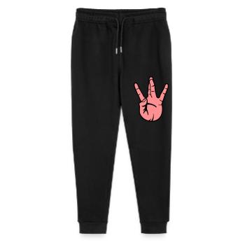 Main Westside - Pantalon de jogging bio Mini Mover Stanley/Stella Ado  - noir - Devant