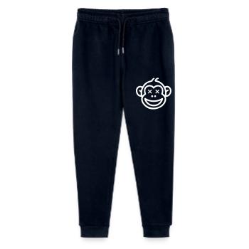 Drôle de singe - Pantalon de jogging bio Mini Mover Stanley/Stella Ado  - marine - Devant