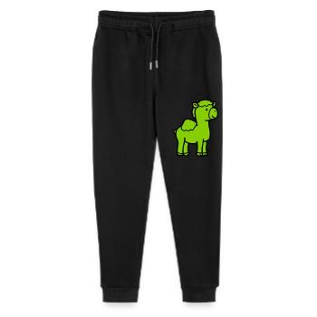 Camel Comic - Stanley/Stella Mini Mover Teen Organic Jogging Trousers  - black - Front