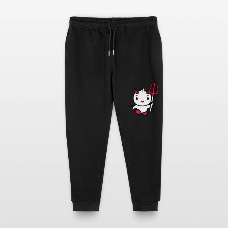 bird devil horns satan trident hell evil cool Stanley/Stella Mini Mover Teen Organic Jogging Trousers 