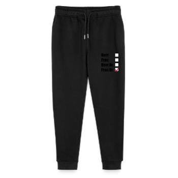 Doctor - Stanley/Stella Mini Mover Teen Organic Jogging Trousers  - black - Front