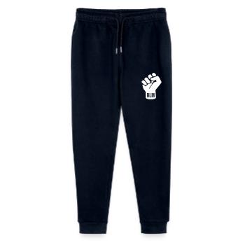 Black Lives Matter Fist - Stanley/Stella Teenager Bio Jogginghose Mini Mover  - Navy - Vorne