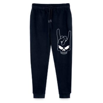 Death metal - Stanley/Stella Mini Mover Teen Organic Jogging Trousers  - navy - Front