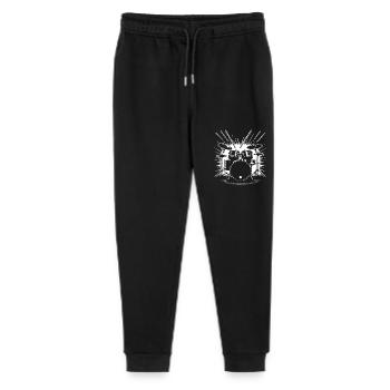Schlagzeug Schlagzeuger Destroy Silence Rockband. - Stanley/Stella Teenager Bio Jogginghose Mini Mover  - Schwarz - Vorne