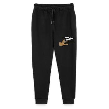 relax rivage pêche - Pantalon de jogging bio Mini Mover Stanley/Stella Ado  - noir - Devant