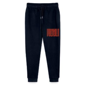 Vintage 1975 Born In 1975 50 Year Old Bar Code Anniversai - Stanley/Stella Mini Mover Teen Organic Jogging Trousers  - navy - Front