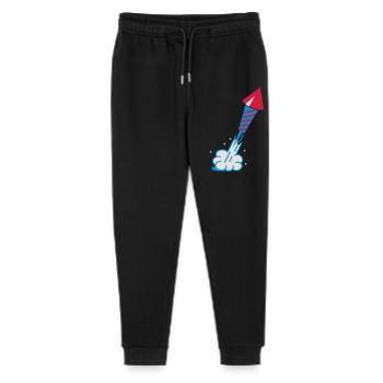 Le feu d'artifice - Pantalon de jogging bio Mini Mover Stanley/Stella Ado  - noir - Devant