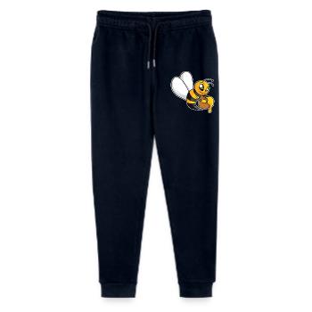 Fleißige Honigbiene - Stanley/Stella Teenager Bio Jogginghose Mini Mover  - Navy - Vorne