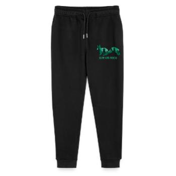 Environmental Protection Squirrel Climate Change - Stanley/Stella Mini Mover Teen Organic Jogging Trousers  - black - Front