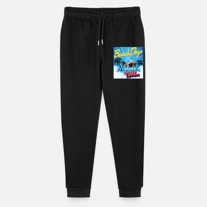 Heure d'été - Pantalon de jogging bio Mini Mover Stanley/Stella Ado - noir