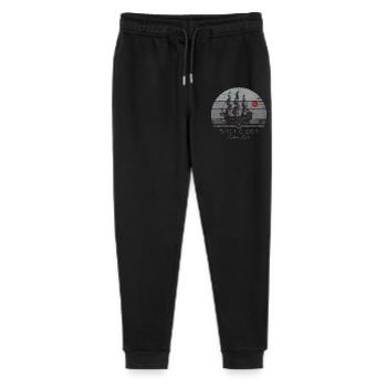 DarssCoast - Baltic Sea Sailor - Stanley/Stella Teenager Bio Jogginghose Mini Mover  - Schwarz - Vorne