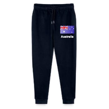 geschenke Australier, Flagge Australien, Australi - Stanley/Stella Teenager Bio Jogginghose Mini Mover  - Navy - Vorne
