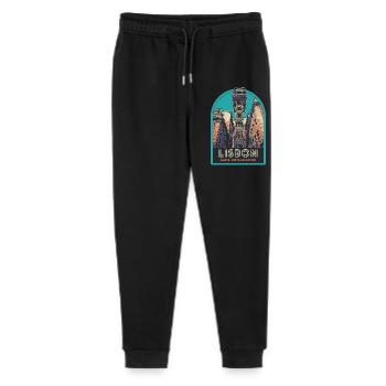 Lisbonne, belle ville Portugal ascenceur Sta Justa - Pantalon de jogging bio Mini Mover Stanley/Stella Ado  - noir - Devant