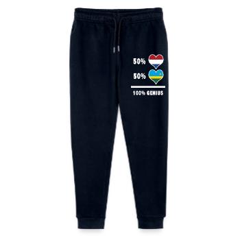 Ruanda und die Niederlande Genie / Geschenk - Stanley/Stella Teenager Bio Jogginghose Mini Mover  - Navy - Vorne
