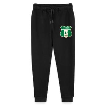 Design du drapeau d'Ibadan, Nigeria - Pantalon de jogging bio Mini Mover Stanley/Stella Ado  - noir - Devant