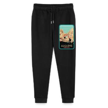 Falaises emblématiques de l'Algarve: Vue originale - Pantalon de jogging bio Mini Mover Stanley/Stella Ado  - noir - Devant
