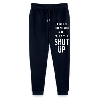 J’aime le son que tu fais quand tu te tais drôle - Pantalon de jogging bio Mini Mover Stanley/Stella Ado  - marine - Devant
