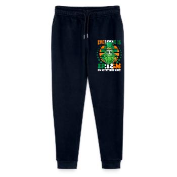 Le jour de la Saint-Patrick, tout le monde est irlandais - Pantalon de jogging bio Mini Mover Stanley/Stella Ado  - marine - Devant