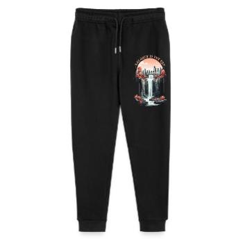 Balance is key - Stanley/Stella Mini Mover Teen Organic Jogging Trousers  - black - Front