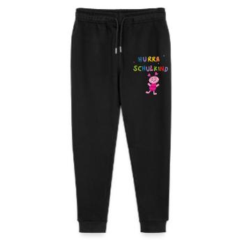 Hourra écolier - Pantalon de jogging bio Mini Mover Stanley/Stella Ado  - noir - Devant
