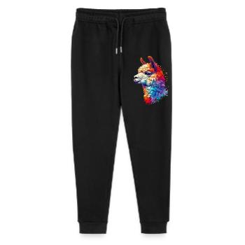 Alpaca - Stanley/Stella Mini Mover Teen Organic Jogging Trousers  - black - Front