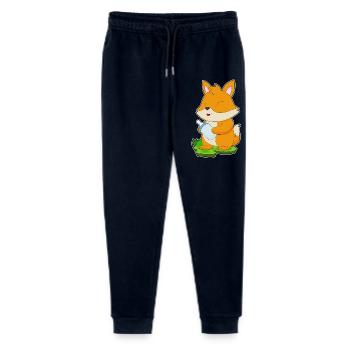 Biberon Fox - Pantalon de jogging bio Mini Mover Stanley/Stella Ado  - marine - Devant