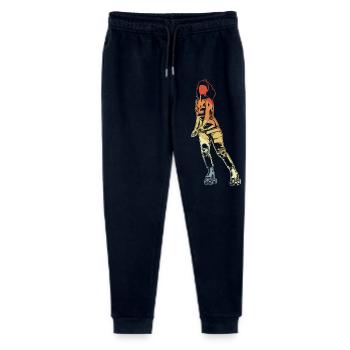 Roller skater - Stanley/Stella Mini Mover Teen Organic Jogging Trousers  - navy - Front