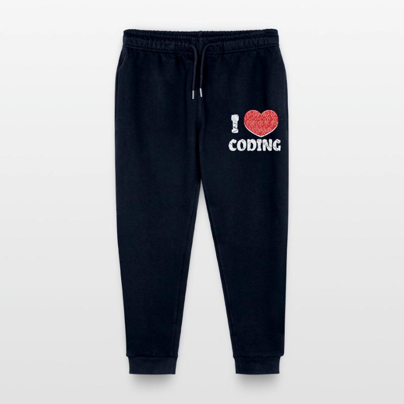 Developer Herz Coden Statement Programmierer Stanley/Stella Teenager Bio Jogginghose Mini Mover 