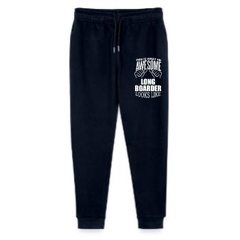 Longboarder - Stanley/Stella Mini Mover Teen Organic Jogging Trousers  - navy - Front