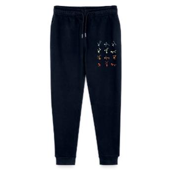 Figurines bâton breakdancer - Pantalon de jogging bio Mini Mover Stanley/Stella Ado  - marine - Devant