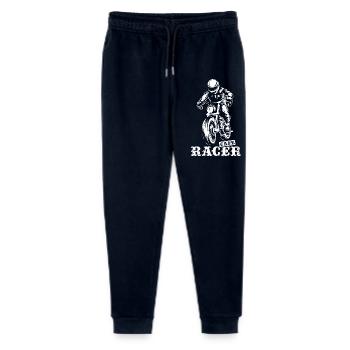 Caferacer Retro Racer Custom Biker Icon - Pantalon de jogging bio Mini Mover Stanley/Stella Ado  - marine - Devant