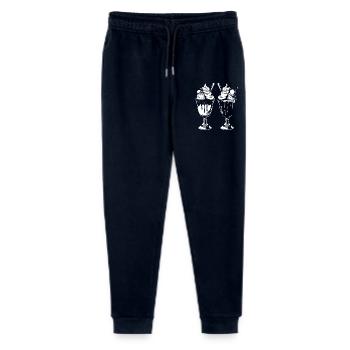 Graphique de coupe glacée - Pantalon de jogging bio Mini Mover Stanley/Stella Ado  - marine - Devant