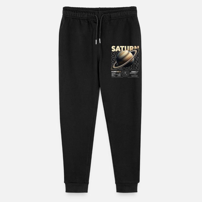 Détails de la Saturne - Pantalon de jogging bio Mini Mover Stanley/Stella Ado  - noir