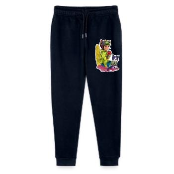 Best friends - Stanley/Stella Mini Mover Teen Organic Jogging Trousers  - navy - Front