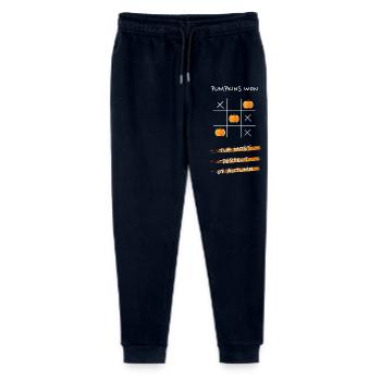Conception de citrouille tic tac toe - Pantalon de jogging bio Mini Mover Stanley/Stella Ado  - marine - Devant