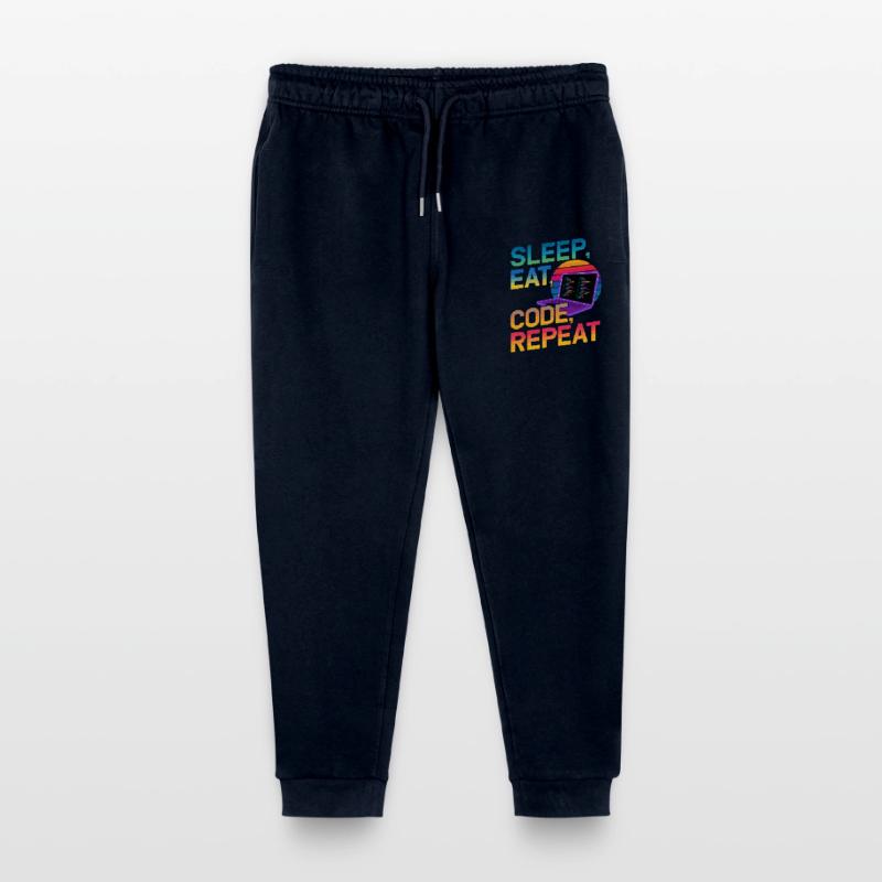 Sleep Eat Code Repeat Geschenk für Coder Stanley/Stella Teenager Bio Jogginghose Mini Mover 