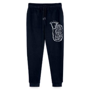 Tuba - Stanley/Stella Mini Mover Teen Organic Jogging Trousers  - navy - Front