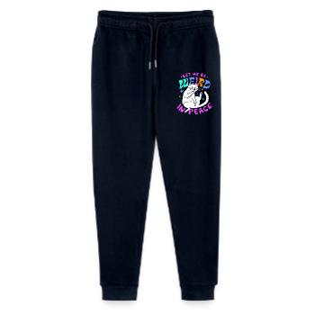 Let Me Be Weird In Peace - Drôle de chat - Pantalon de jogging bio Mini Mover Stanley/Stella Ado  - marine - Devant