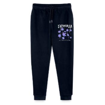 Euphorie Éclair Fleurs - Pantalon de jogging bio Mini Mover Stanley/Stella Ado  - marine - Devant
