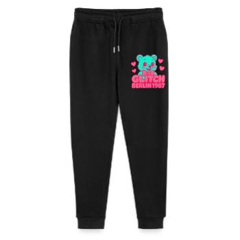 Glitch Berlin Supercute - Stanley/Stella Teenager Bio Jogginghose Mini Mover  - Schwarz - Vorne