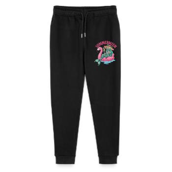 Summerween Sirène Squelette Costume Effrayant - Pantalon de jogging bio Mini Mover Stanley/Stella Ado  - noir - Devant