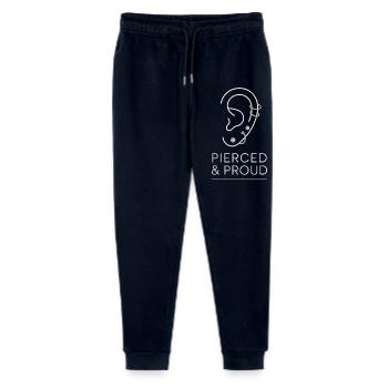 Piercing Addict Body Mod Enthusiast - Pantalon de jogging bio Mini Mover Stanley/Stella Ado  - marine - Devant