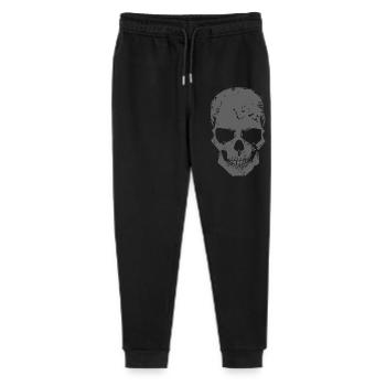 Crâne gris - Pantalon de jogging bio Mini Mover Stanley/Stella Ado  - noir - Devant
