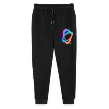 Future Fusion – Neon Flow Vibes - Pantalon de jogging bio Mini Mover Stanley/Stella Ado  - noir - Devant