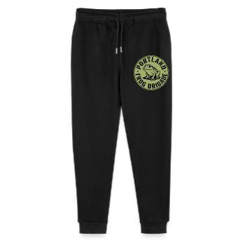 Portland Resistance Frog - USA Portland Protests - Stanley/Stella Mini Mover Teen Organic Jogging Trousers  - black - Front
