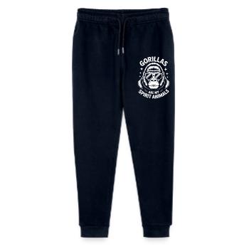 Gorilla Saying Gorillas Funny Gorilla Gift - Stanley/Stella Mini Mover Teen Organic Jogging Trousers  - navy - Front