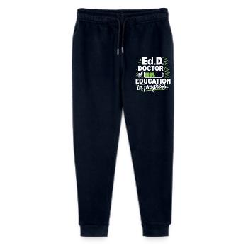 Doctorat en éducation en cours - Pantalon de jogging bio Mini Mover Stanley/Stella Ado  - marine - Devant