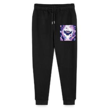 Night Forest Owl Magic - Stanley/Stella Mini Mover Teen Organic Jogging Trousers  - black - Front