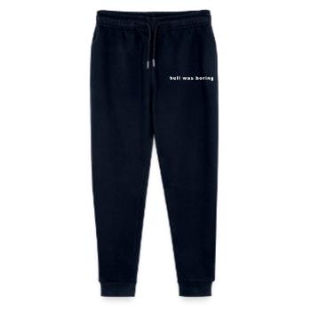 Die Hölle war langweilig - Stanley/Stella Teenager Bio Jogginghose Mini Mover  - Navy - Vorne
